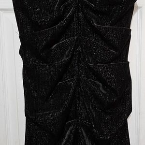 Nicole Black Strapless Dress